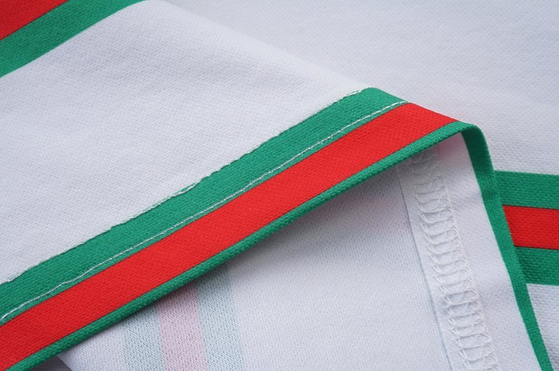 Поло Gucci Striped - Brand Print "White" фото № 4