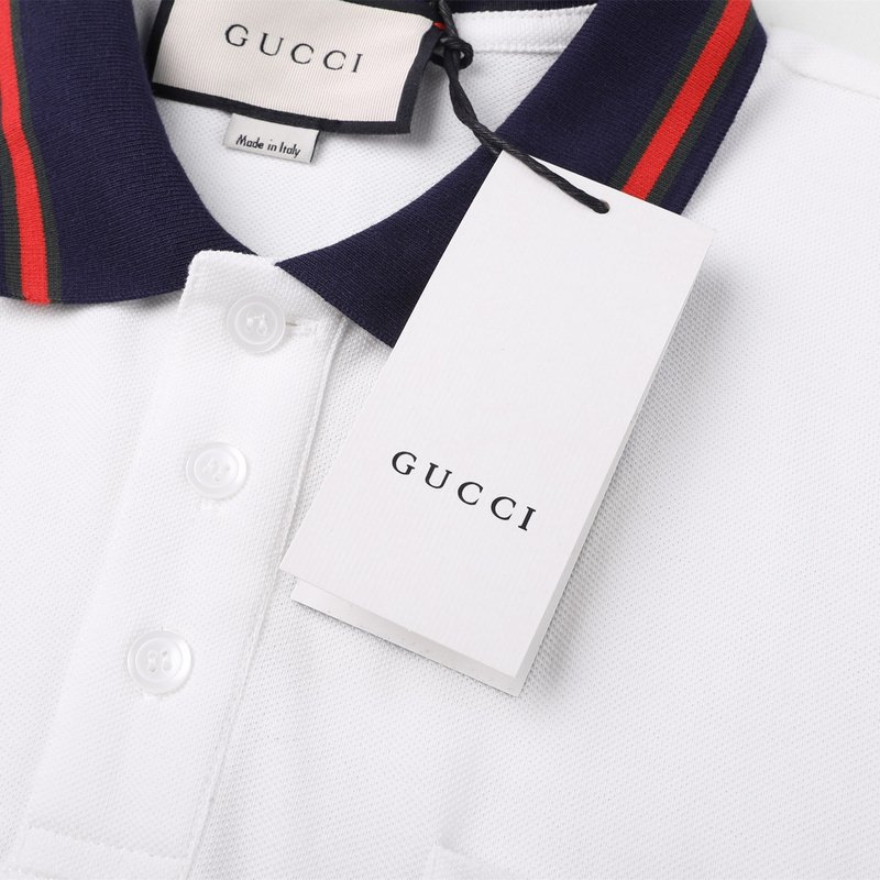 Поло Gucci Edging "White" фото № 4