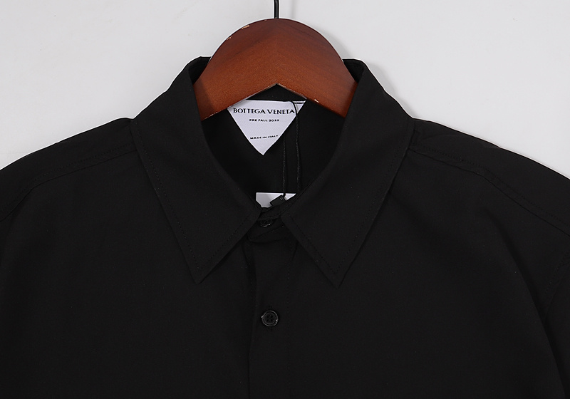 Рубашка Bottega Veneta With Triangle "Black" фото № 9