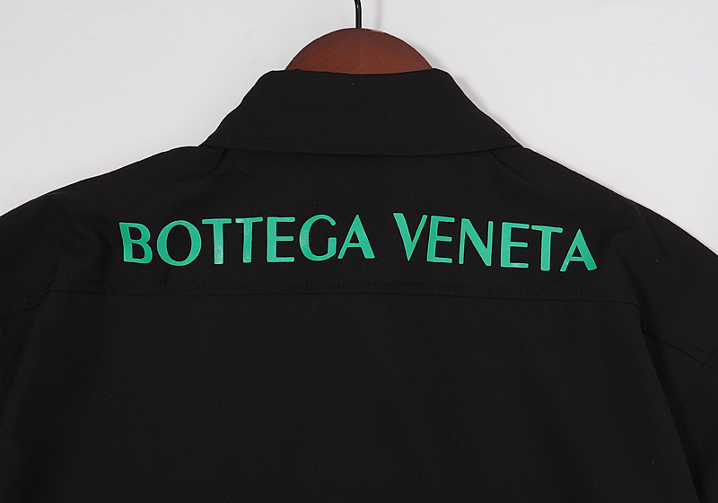 Рубашка Bottega Veneta With Triangle "Black" фото № 8