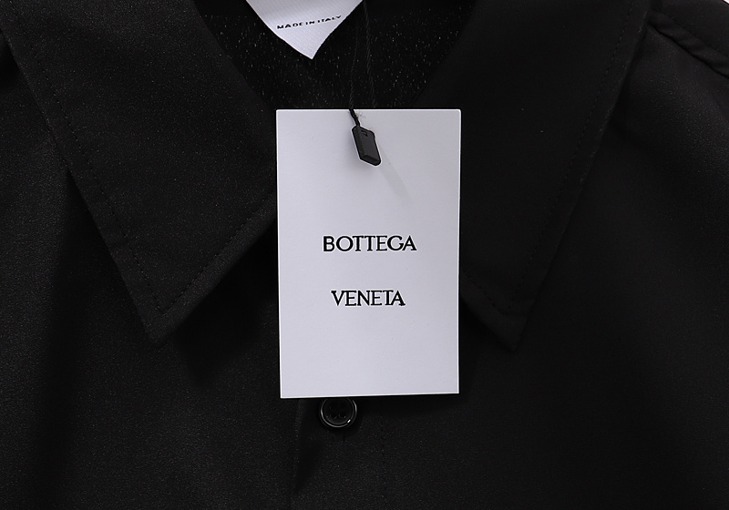 Рубашка Bottega Veneta With Triangle "Black" фото № 7