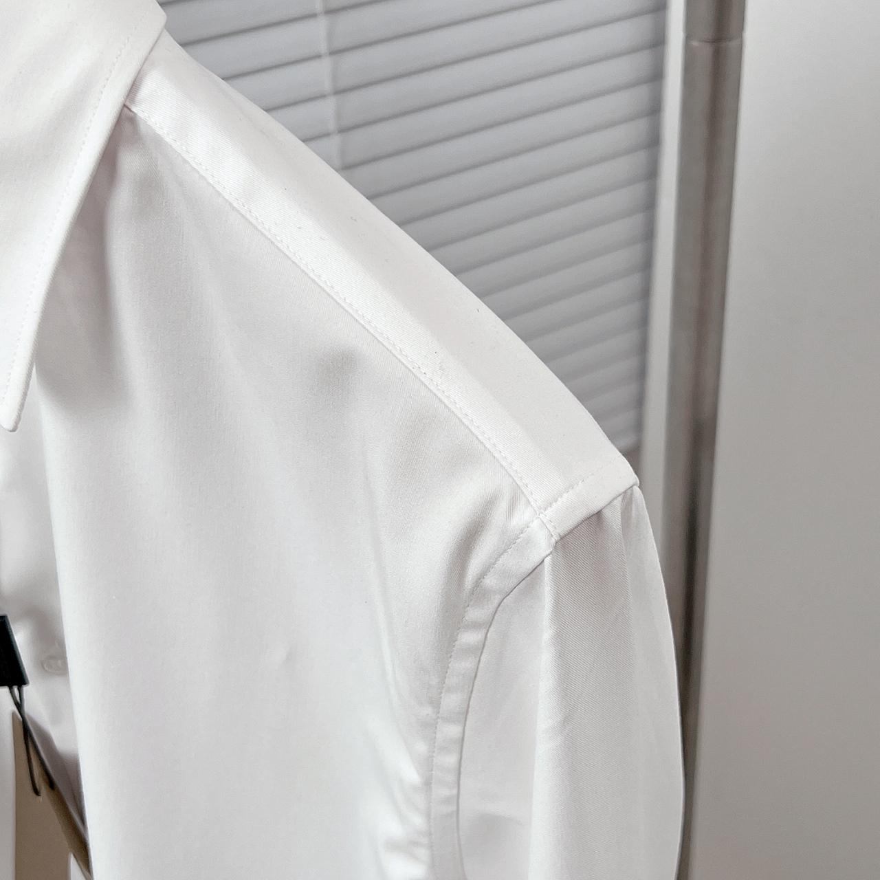 Рубашка Burberry Frontside Print Small Blue Warrior On The Horse "White" фото № 5