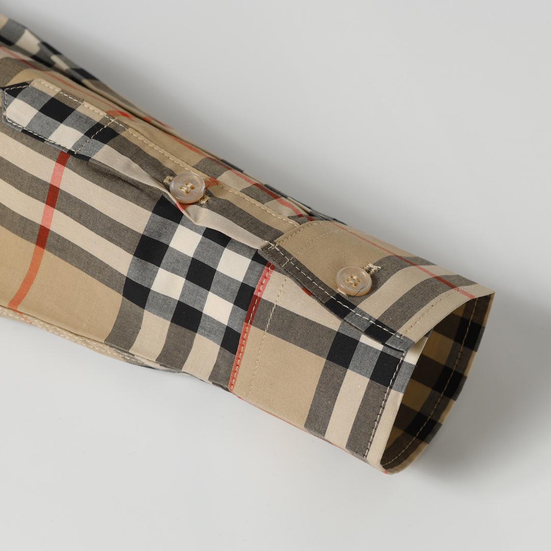 Рубашка Burberry London England "Brown" фото № 3