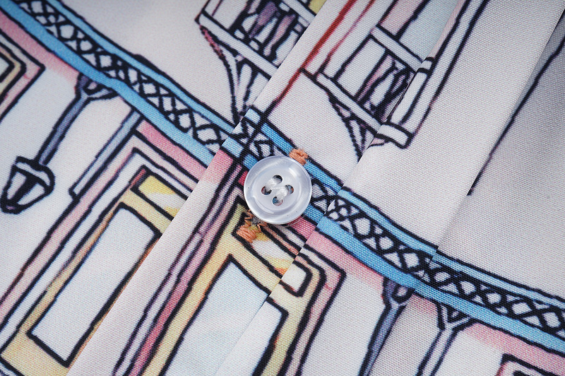 Рубашка Casablanca The Card King "Orange" фото № 4