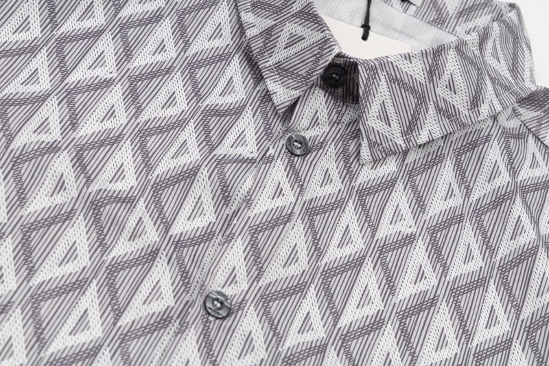 Рубашка Christian Dior Stylish Print "Gray/White" фото № 2