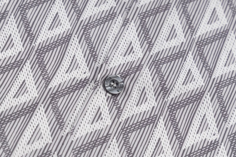 Рубашка Christian Dior Stylish Print "Gray/White" фото № 7