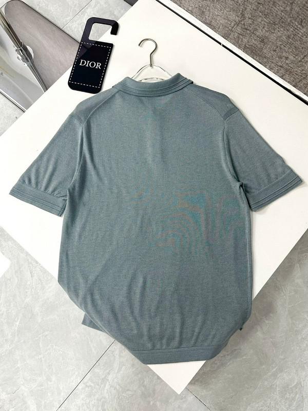 Футболка Christian Dior Frontside Small Logo Christian Dior "Gray" фото № 5