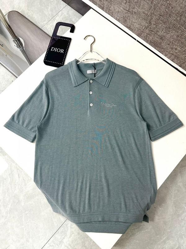 Футболка Christian Dior Frontside Small Logo Christian Dior "Gray" фото № 6