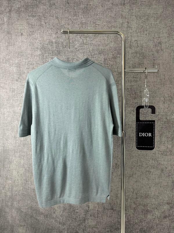 Футболка Christian Dior Frontside Small Logo Christian Dior "Gray" фото № 7