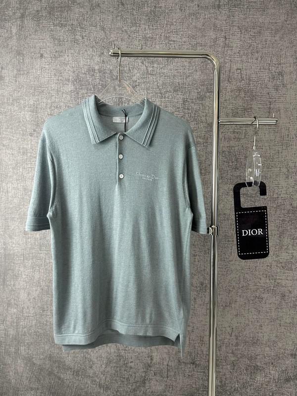 Футболка Christian Dior Frontside Small Logo Christian Dior "Gray" фото № 8