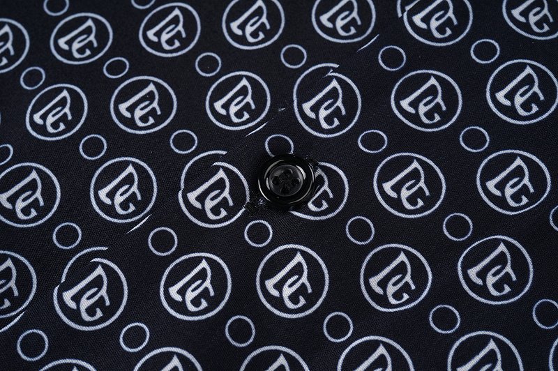 Рубашка Dolce Gabbana Decorated Front Pocket And Colorful Side Ornament "Black" фото № 5