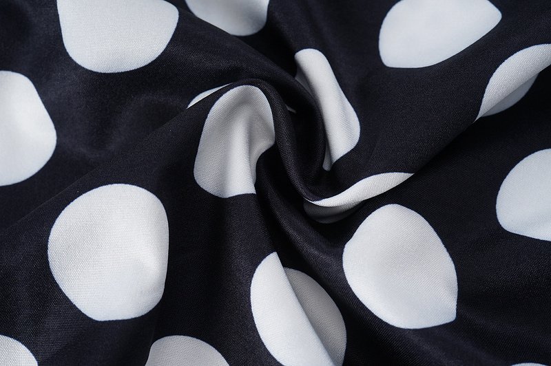 Рубашка Dolce Gabbana Small and Big Dots Along "Black" фото № 6