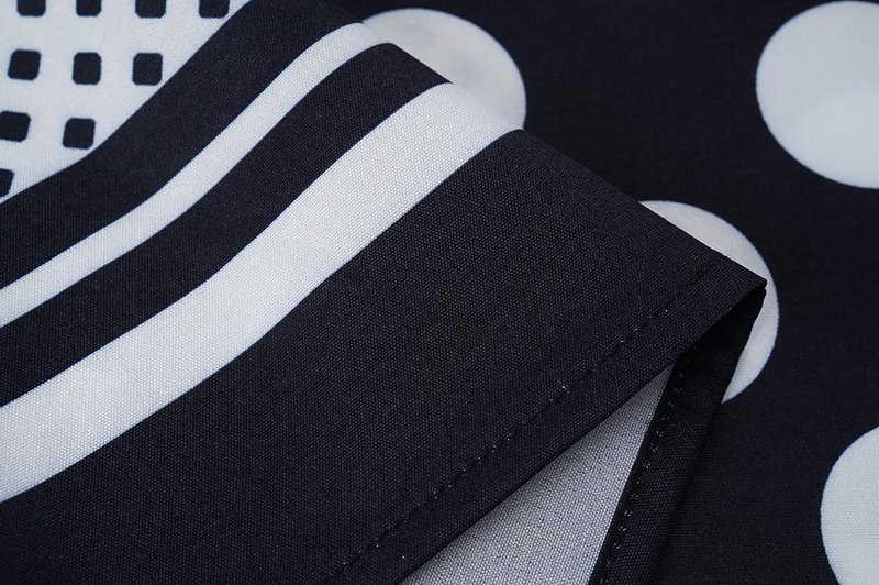 Рубашка Dolce Gabbana Small and Big Dots Along "Black" фото № 5