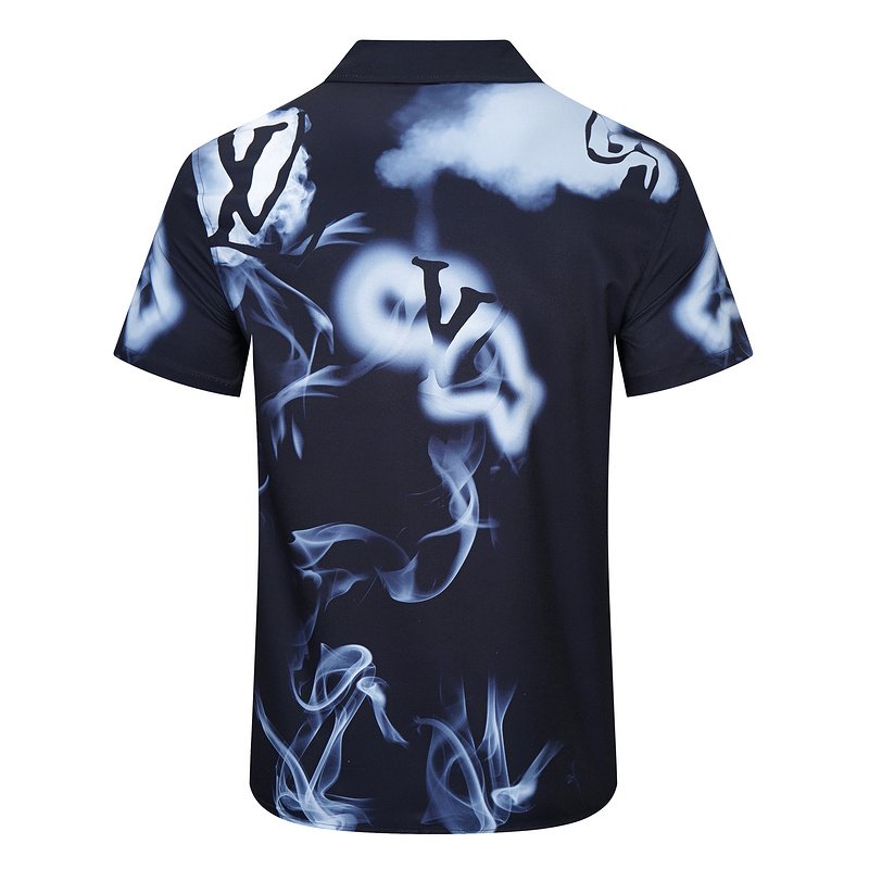 Рубашка Louis Vuitton Musiciant Front Print "Black" фото № 2