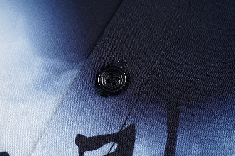 Рубашка Louis Vuitton Musiciant Front Print "Black" фото № 6