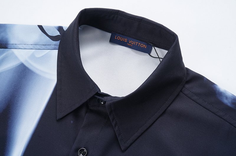 Рубашка Louis Vuitton Musiciant Front Print "Black" фото № 8