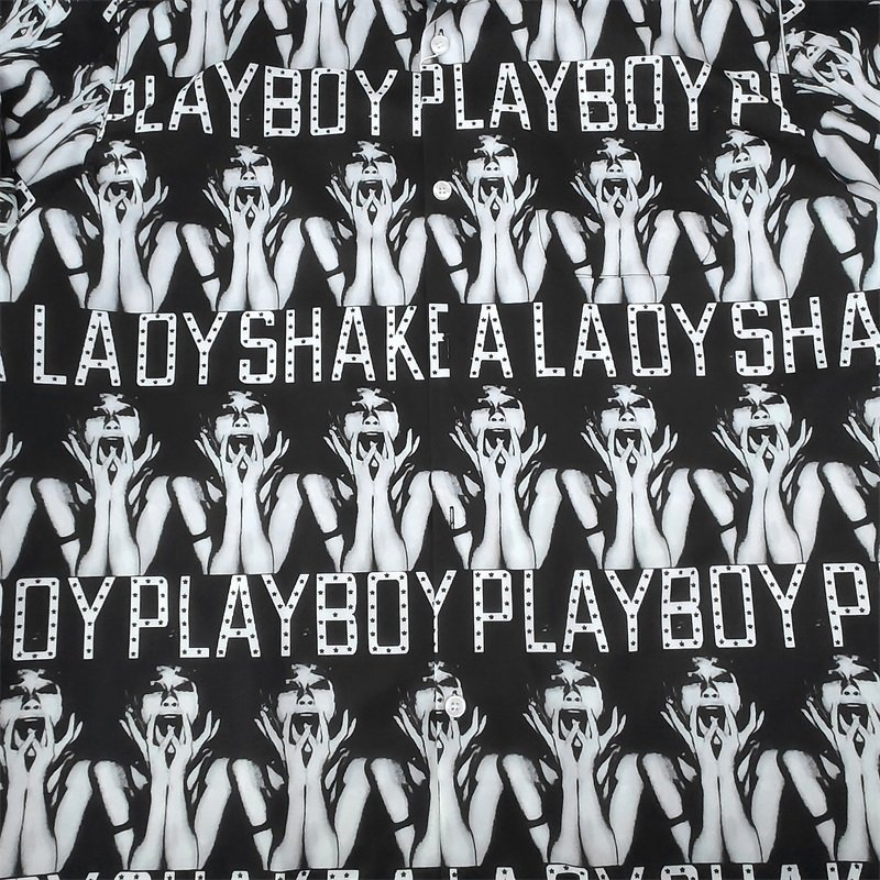 Рубашка Wacko Maria Playboy "Black" фото № 4