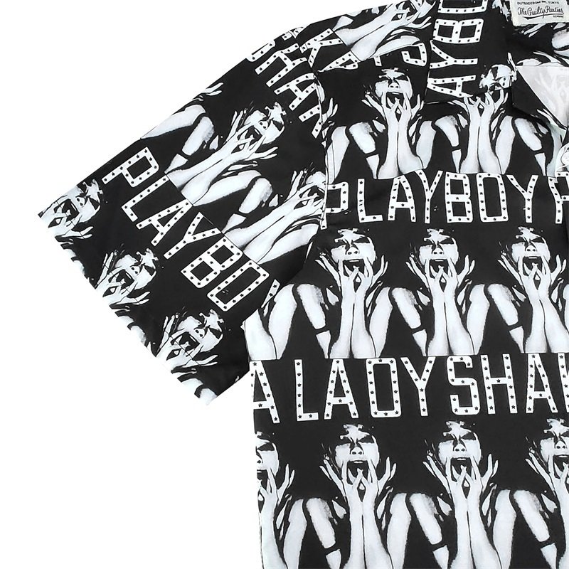 Рубашка Wacko Maria Playboy "Black" фото № 6