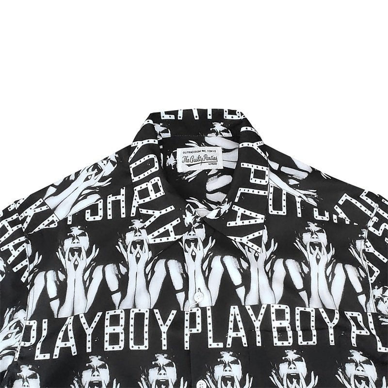 Рубашка Wacko Maria Playboy "Black" фото № 8