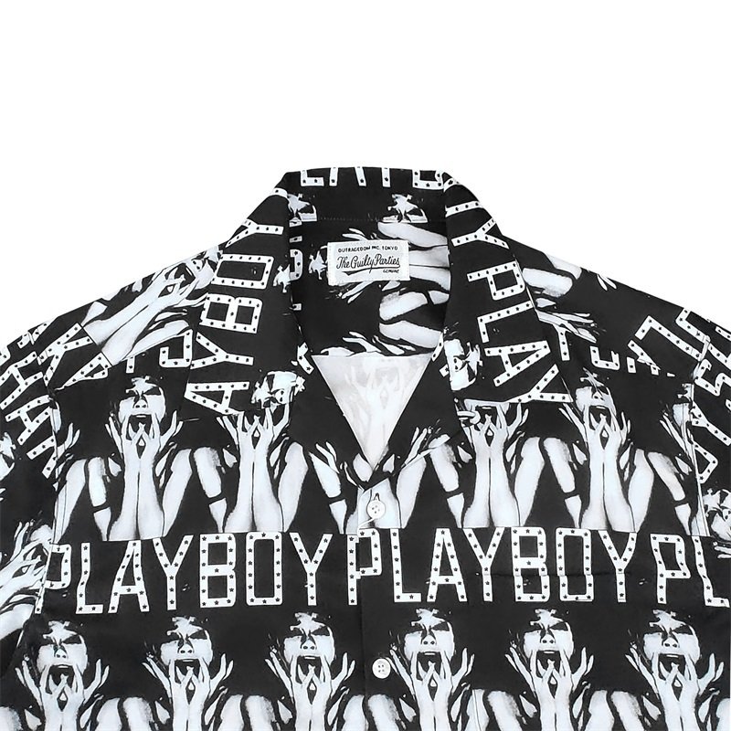 Рубашка Wacko Maria Playboy "Black" фото № 9