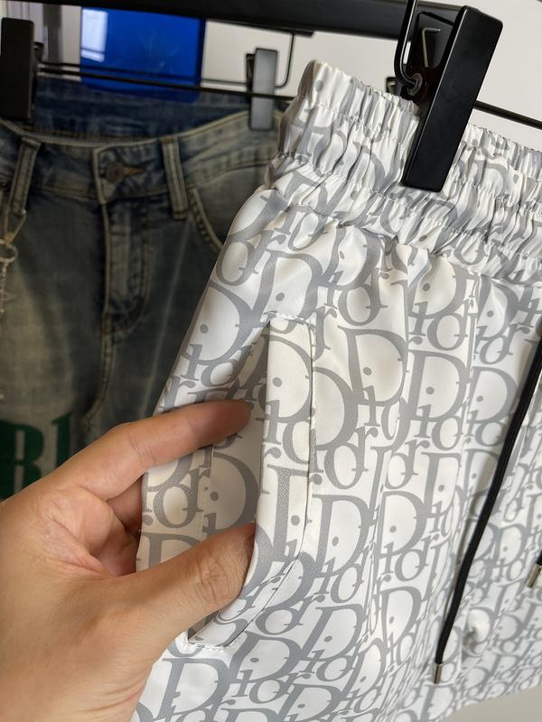 Шорты Christian Dior Black Lots Of Logos "Blue" фото № 3