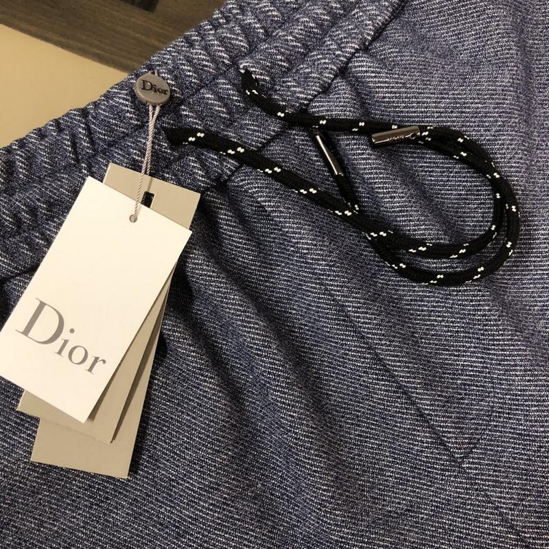 Шорты Christian Dior Down Backside Logo CD "Blue" фото № 5