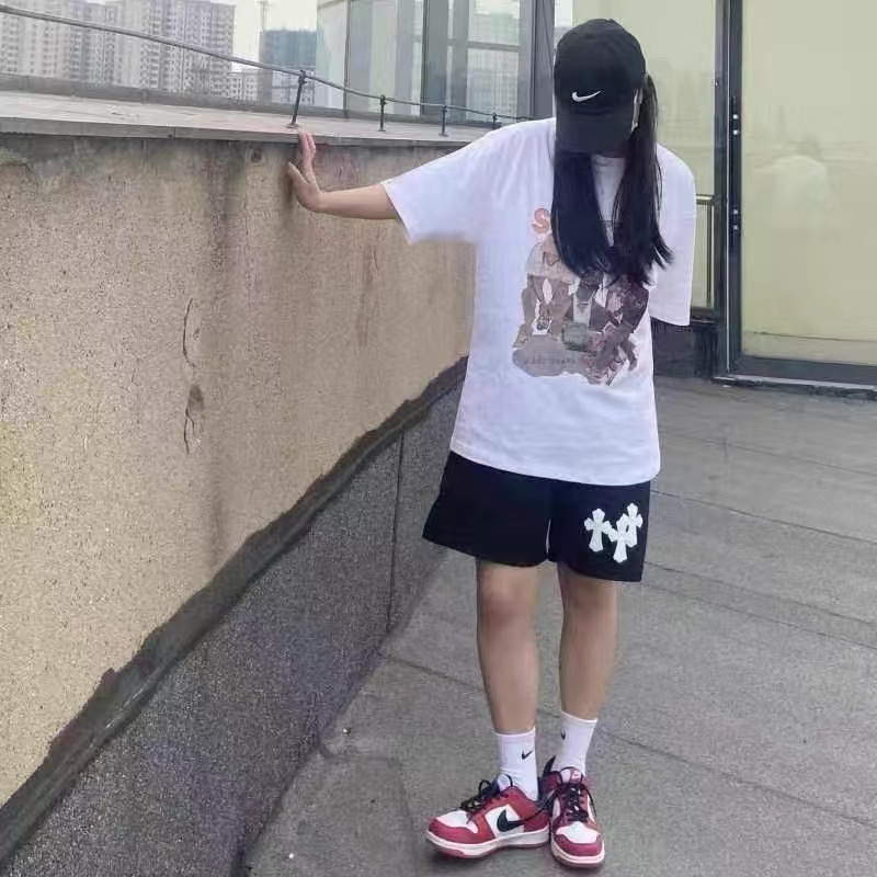 Шорты Chrome Hearts Logo "Black" фото № 7