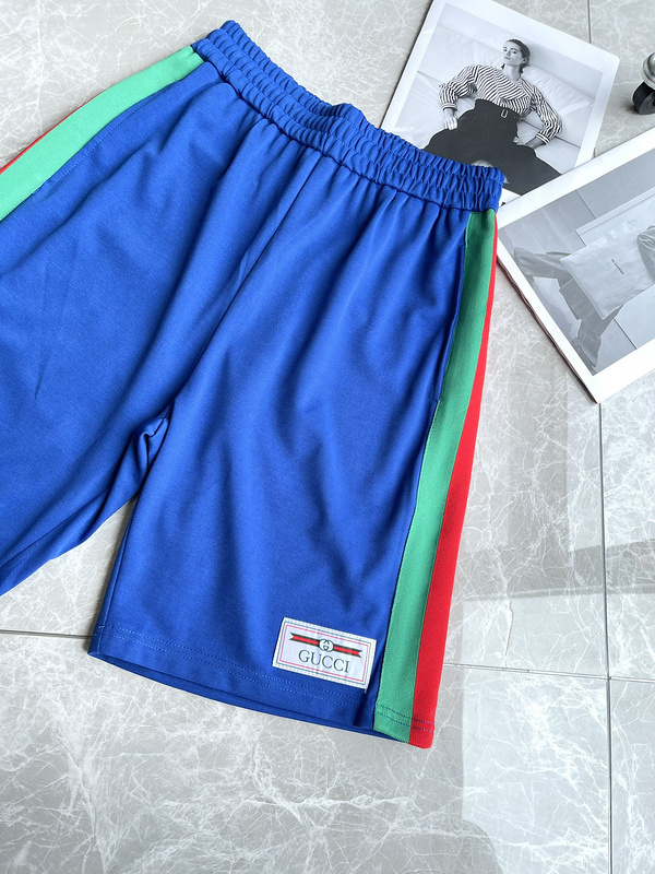 Шорты Gucci With Stripes "Blue" фото № 2