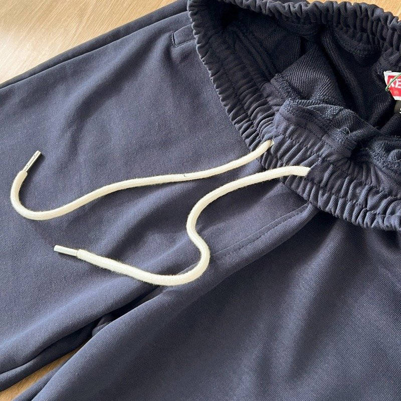 Шорты Kenzo With Text Logo And Flower "Blue" фото № 3