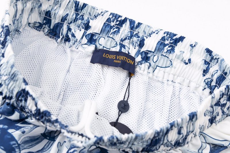 Шорты Louis Vuitton Frosty Freshness "White/Blue" фото № 6