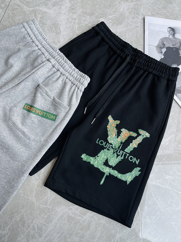 Шорты Louis Vuitton Large Letters of the Logo "Black" фото № 6