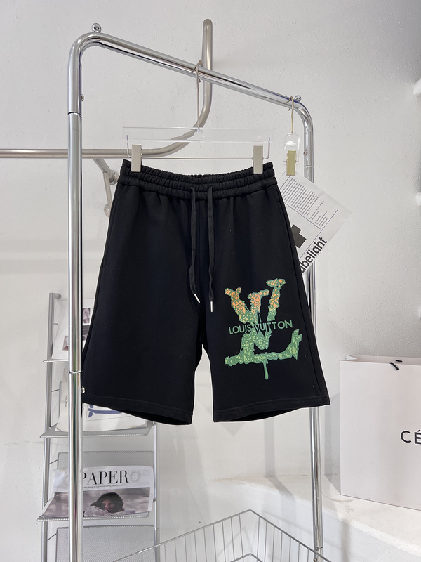 Шорты Louis Vuitton Large Letters of the Logo "Black" фото № 3