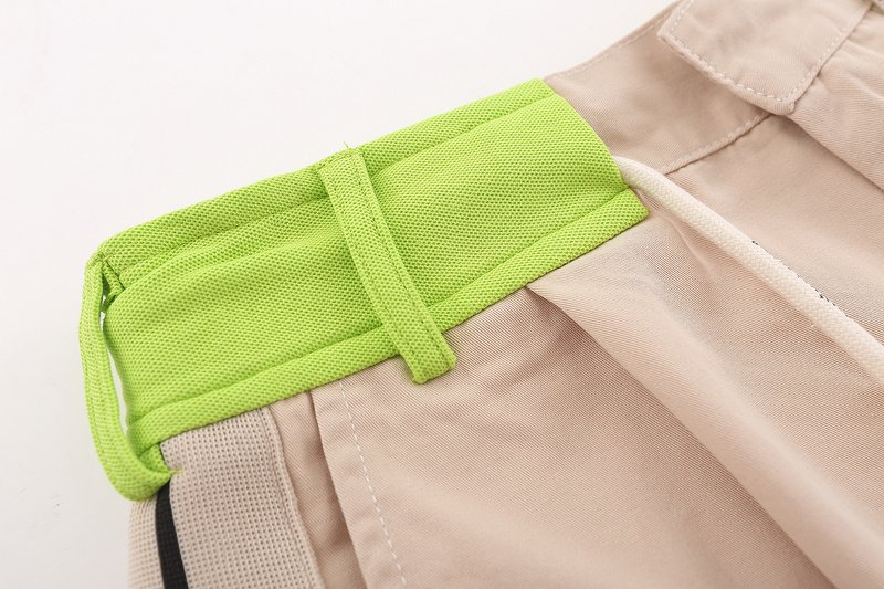 Шорты Palm Angels With A Belt Attachment "Cream/Pink" фото № 5