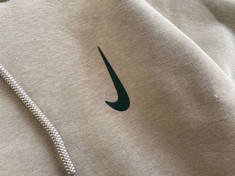 Худи Nike Small Embroidered Logo "Beige" фото № 4