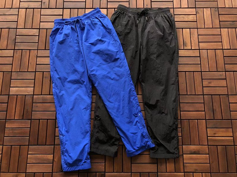 Спортивные штаны Trapstar Decorated By Stripe And Repeating Embroidered Logo "Blue" фото № 5