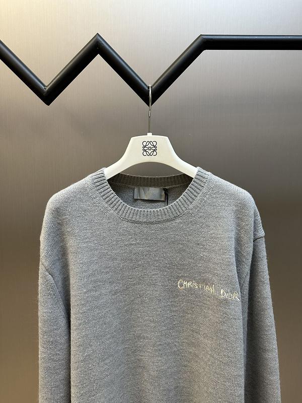 Свитшот Christian Dior Frontside Small White Logo "Gray" фото № 2
