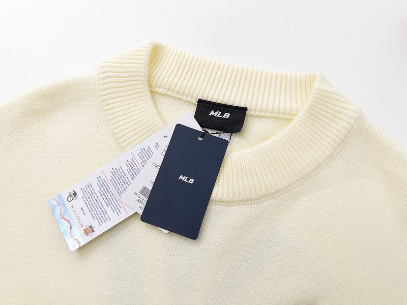 Свитер MLB With Brand Logo "Cream" фото № 7
