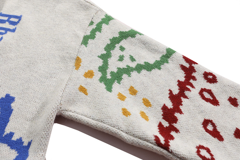 Свитер Rhude With Unique Print "Gray" фото № 3