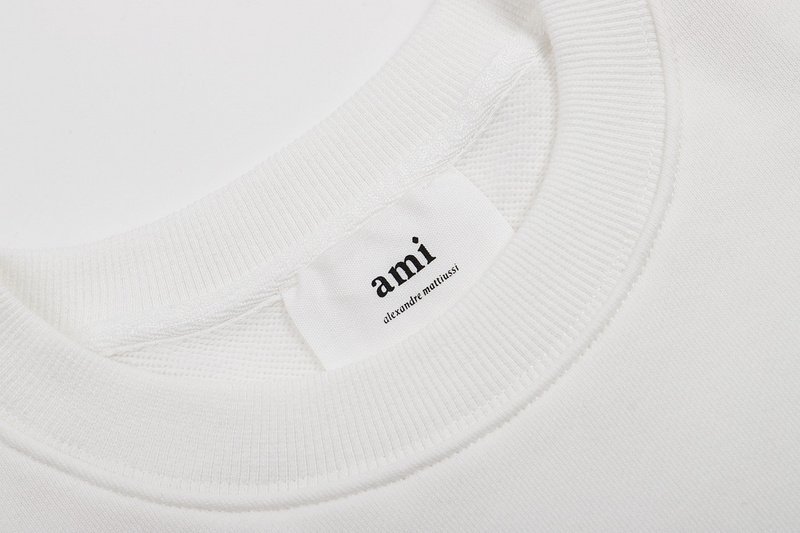 Свитшот Amiri Red Logo - Heart "White" фото № 3