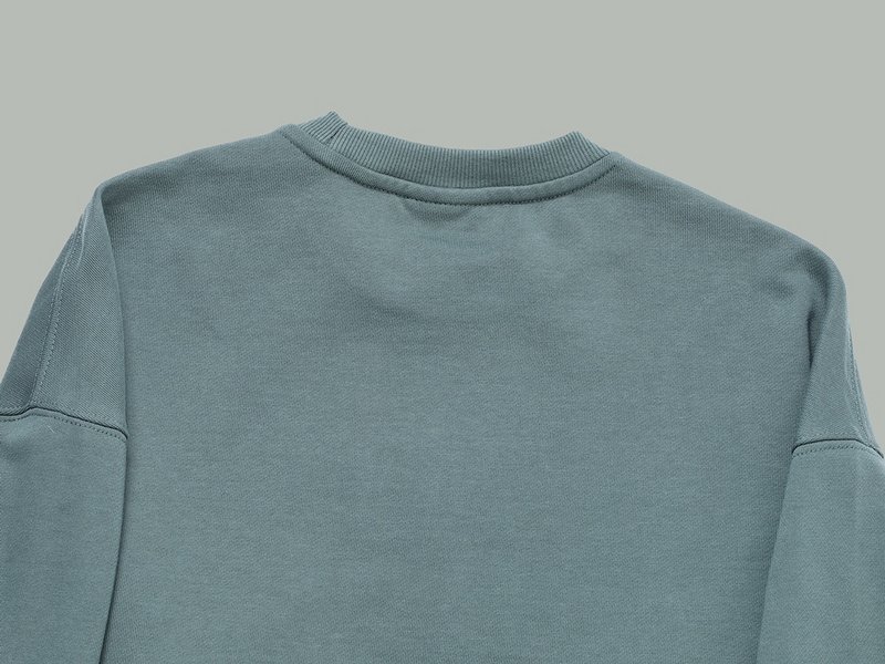 Свитшот Balenciaga With Black Text Logo "Blue/Mint" фото № 9