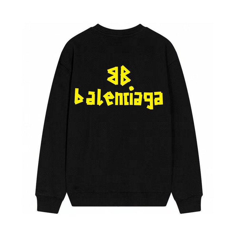 Свитшот Balenciaga Text Logo "Black" фото № 4