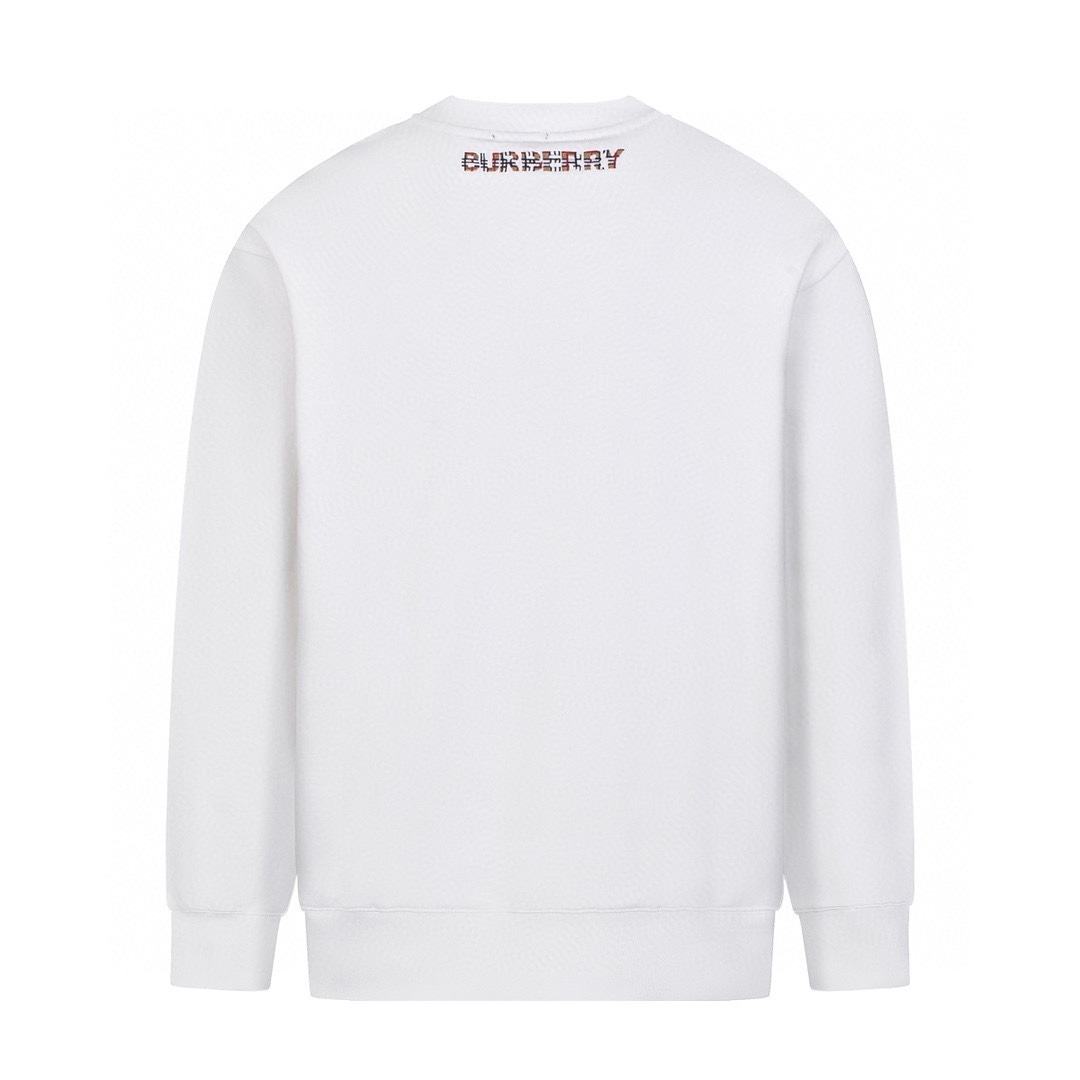 Свитшот Burberry Checkered Print "White" фото № 2