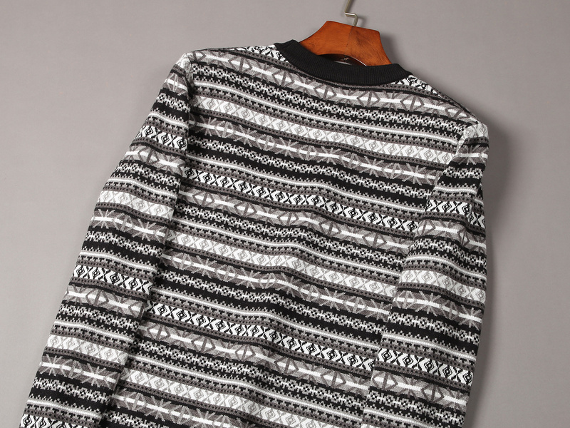 Свитшот Christian Dior Norwegian Print «White and Black» фото № 4