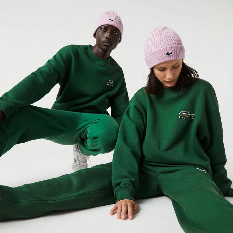 Свитшот Lacoste With A Crocodile "Green" фото № 5