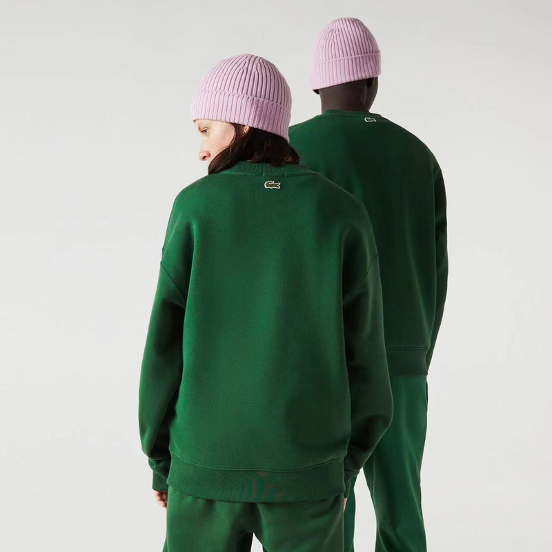 Свитшот Lacoste With A Crocodile "Green" фото № 4