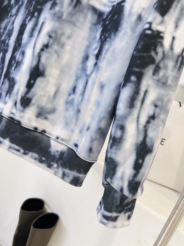 Свитшот Louis Vuitton Marble Style "Blue/White" фото № 2