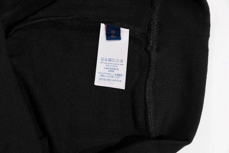 Свитшот Louis Vuitton Round Logo "Black" фото № 8