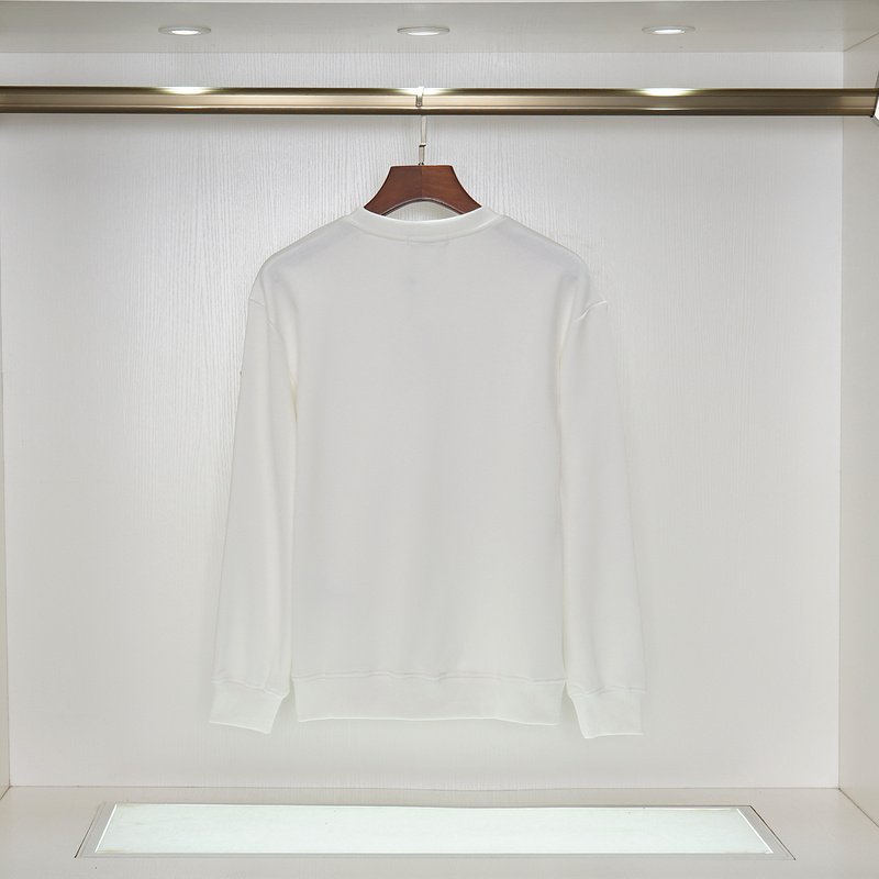 Худи Moncler Side Logo Cuffs "White" фото № 2