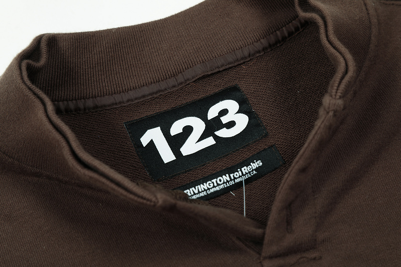 Свитшот Rrr123 See Back For Translation "Brown" фото № 6