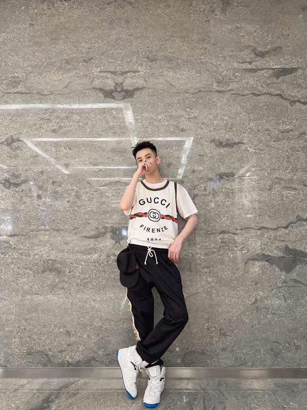 Футболка GUCCI Firenze 1921 "White" фото № 2